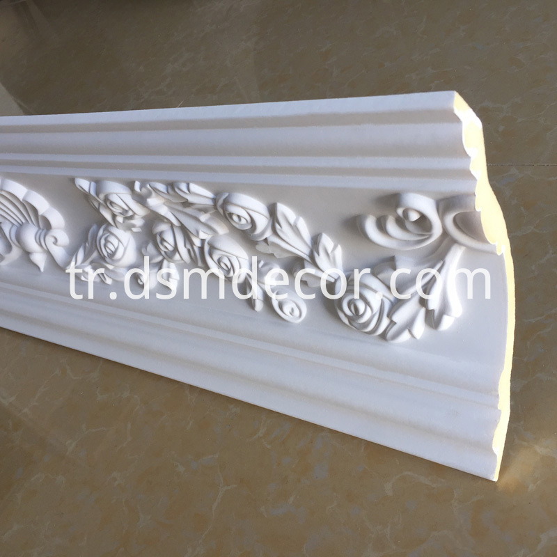 PU Korniş Kalıplama PU Cornice Moulding